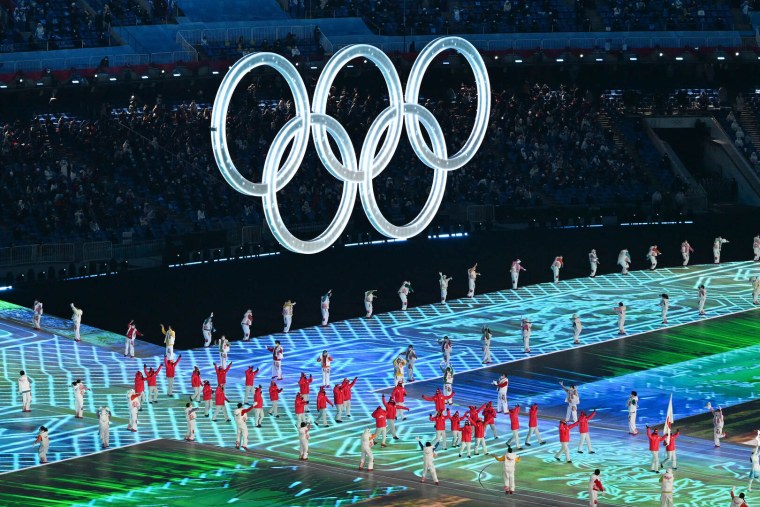 Олимпиада 2022 церемония открытия