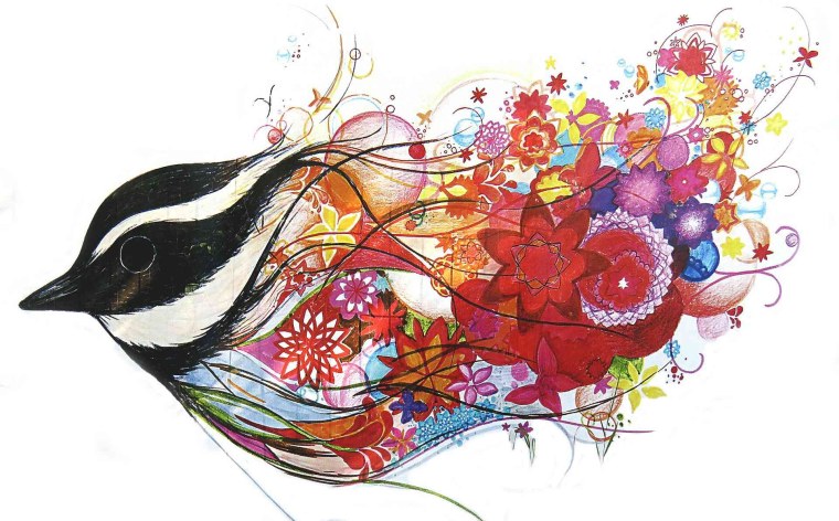 Стилизованные птицы