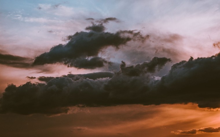 Голубые облака Эстетика