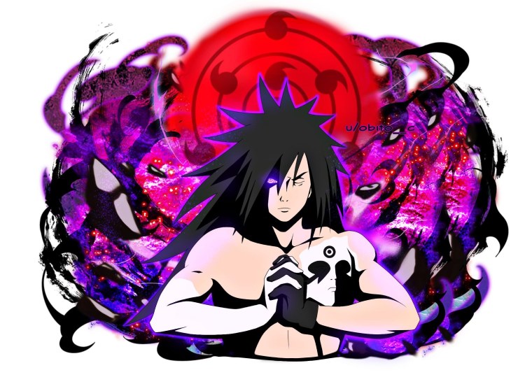 Учиха Мадара без фона