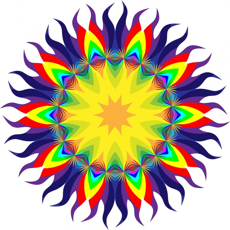 Мандала солнце