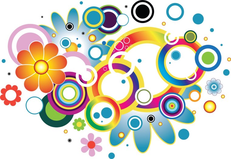 Абстрактный фон круги