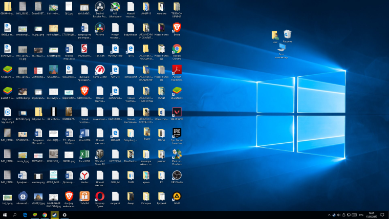 Ярлыки на рабочем столе