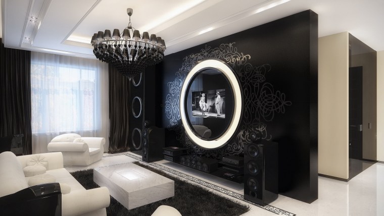 Комната в стиле тотал Блэк 9квт