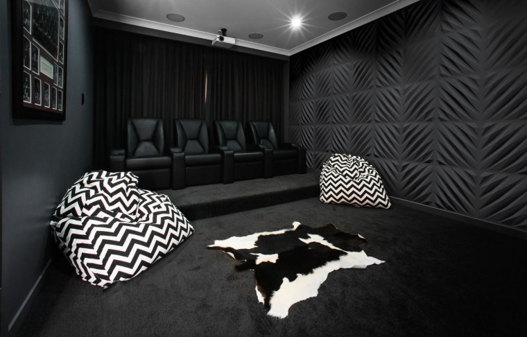 Комната в черном стиле