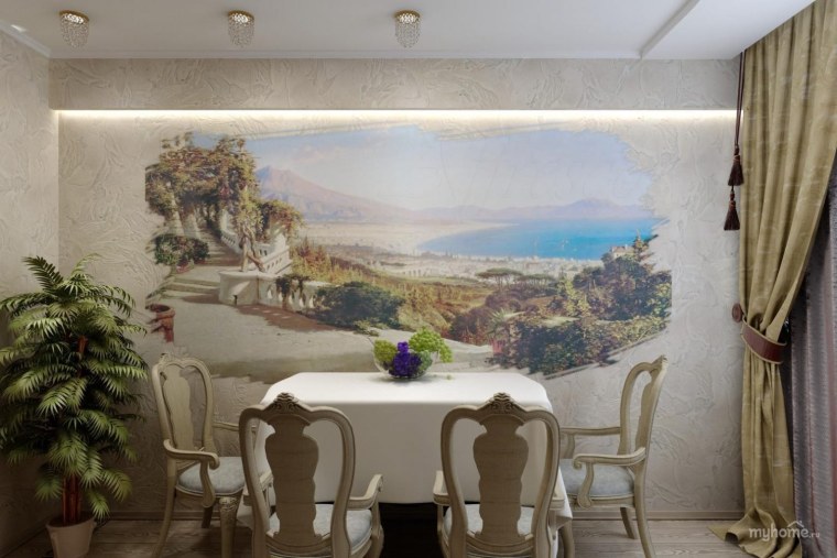 Фрески Ластанза в интерьере