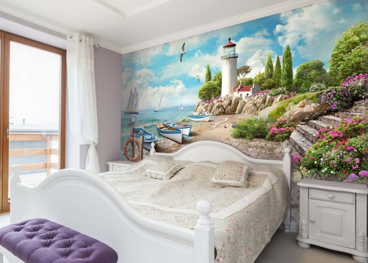 Фрески в интерьере