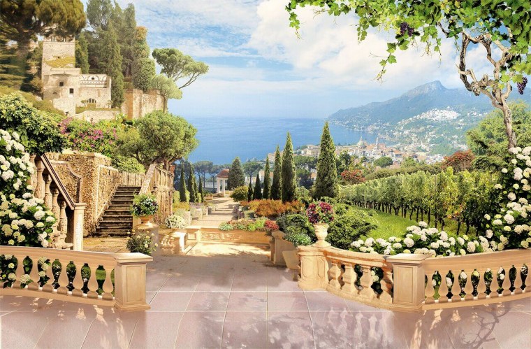 Сады древняя Греция Террасные сады