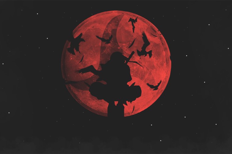 Кровавая Луна Наруто Итачи