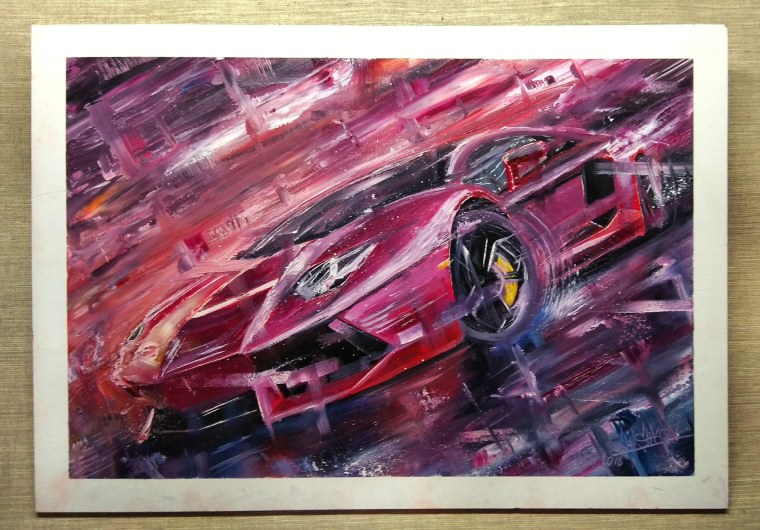 Картина Lamborghini