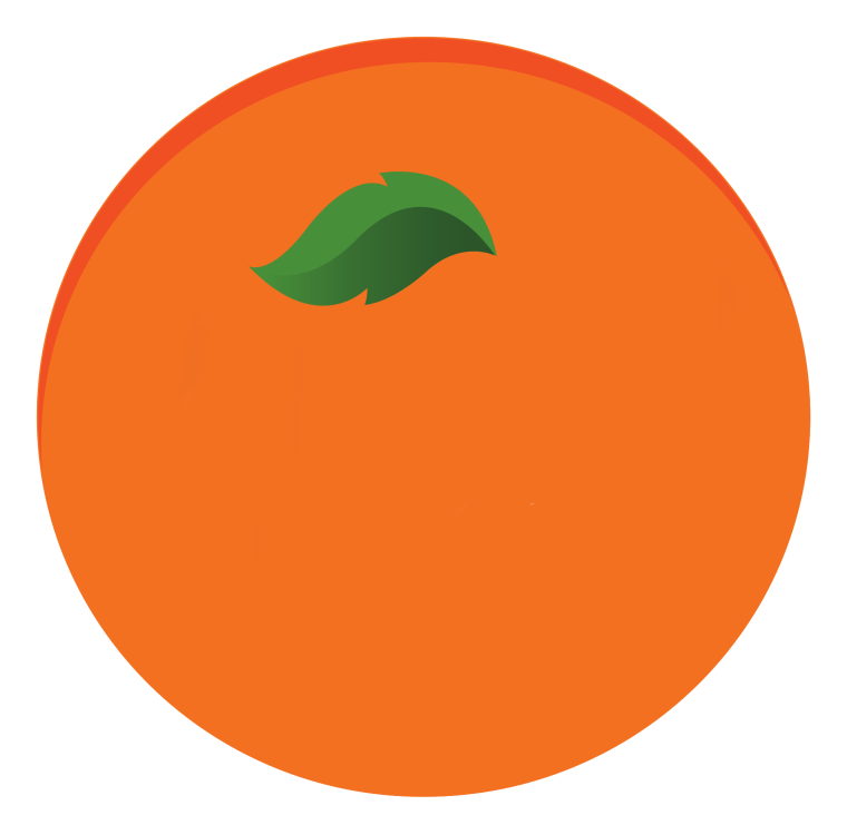 Апельсин плакат