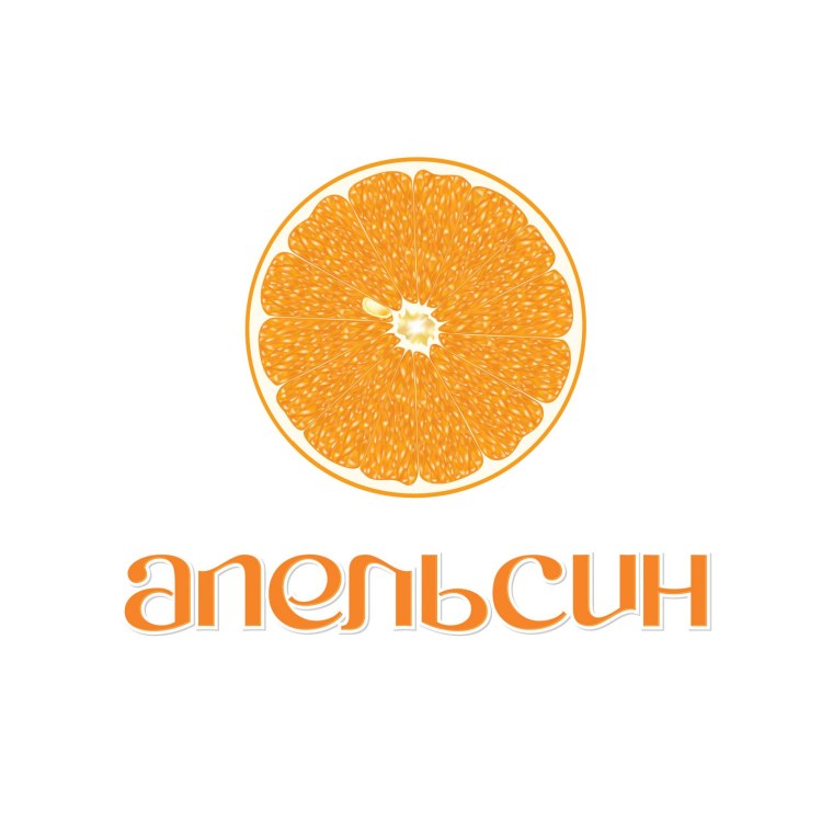 Эмблема апельсин