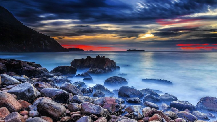 Ночь в море