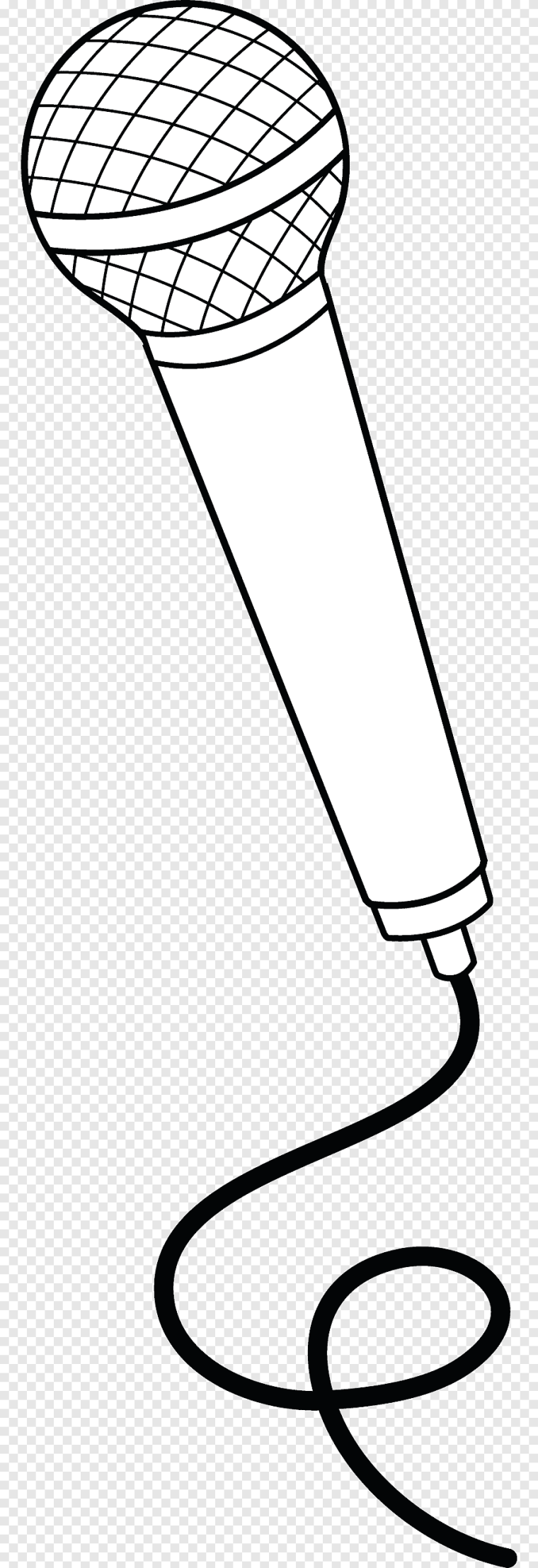 Микрофон раскраска