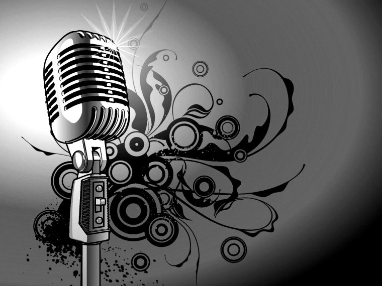 Микрофон петличка вектор