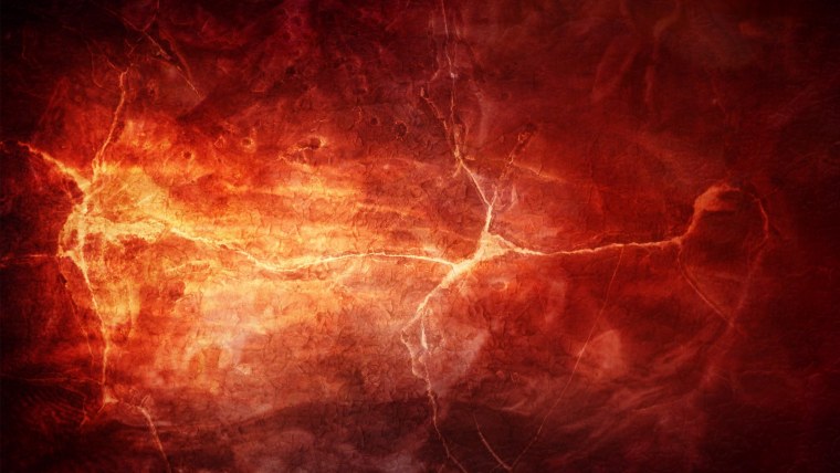 Огненный фон