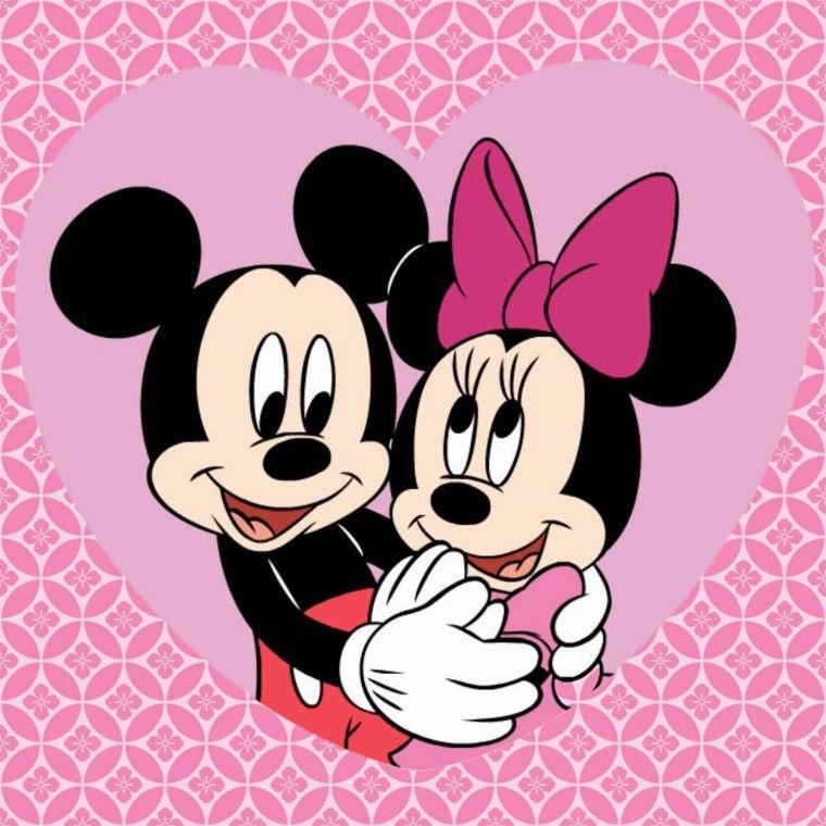 Фотосессия Микки и Минни