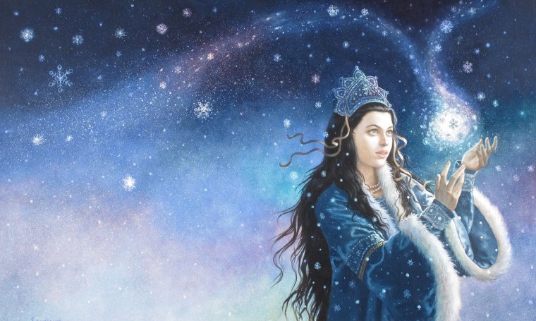 Снегурочка иллюстрации рут Сандерсон