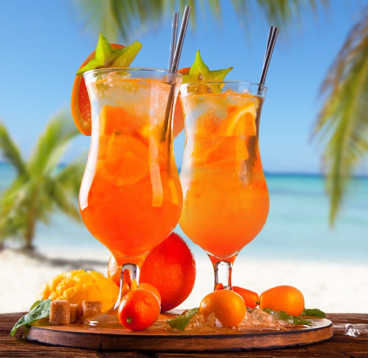 Оранжевый коктейль