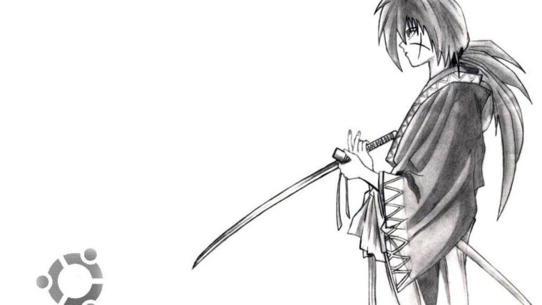 Бродяга Кэнсин катана