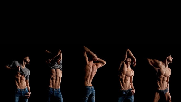 Красивое мужское тело