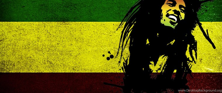 Растаманский флаг Боб Марли