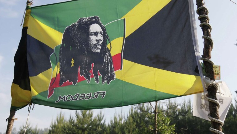 Ямайка растаманы флаг