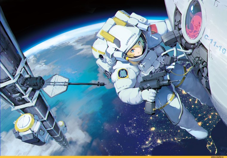 Аниме космонавт