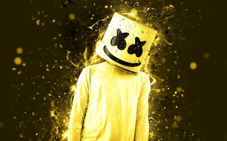 Кристофер Комсток Marshmello без маски