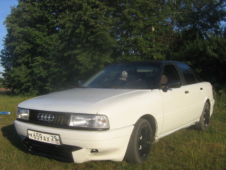 Ауди 80 в4 белая