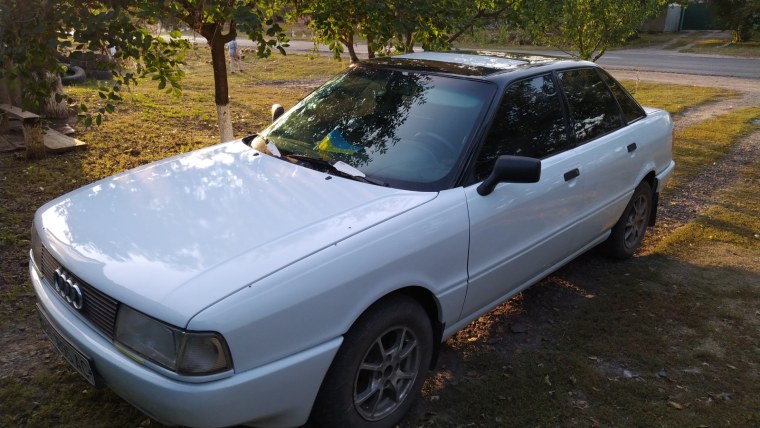 Ауди 80 б4 белая