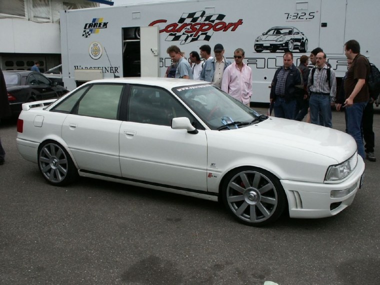 Ауди 80 б4 белая