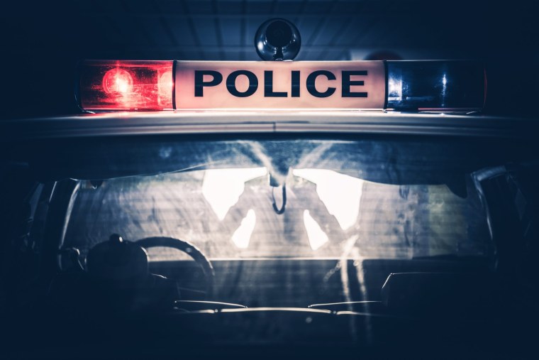 Полиция США надпись