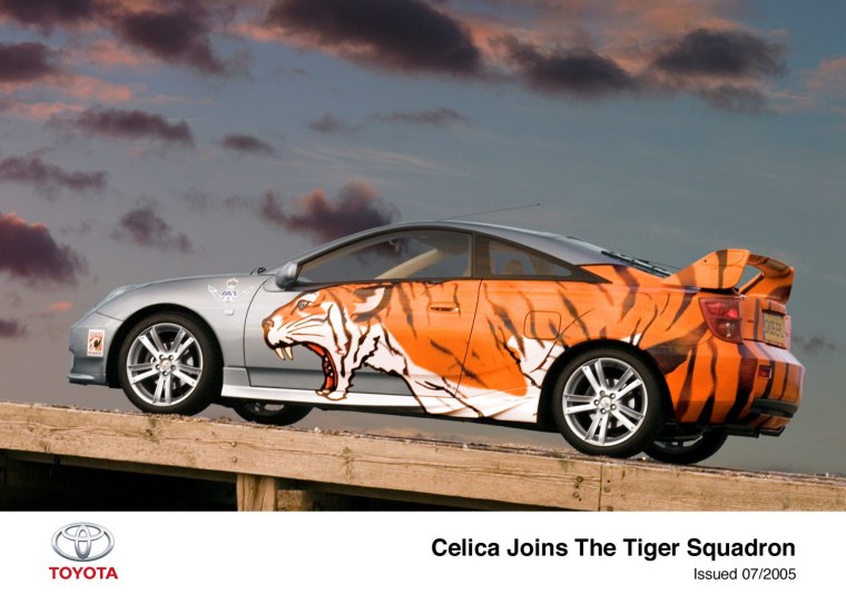 Toyota Celica ливрея