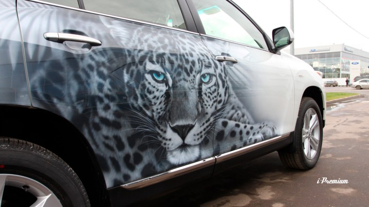 Toyota Highlander аэрография