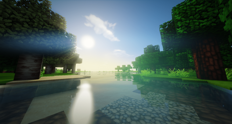 Майнкрафт шейдеры ПВП