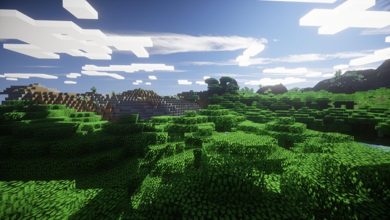 Обои в стиле майнкрафт