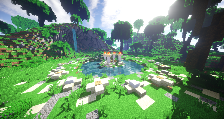 Игра майнкрафт с шейдерами