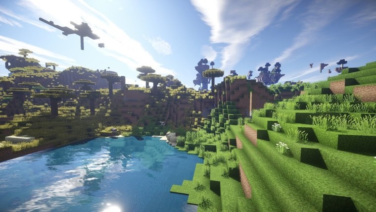 Мир МАЙНКРАФТА С шейдерами