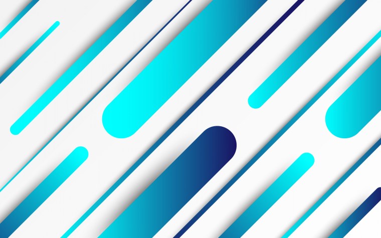 Бело голубая абстракция