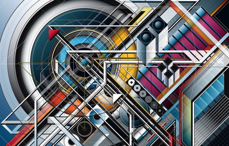 Абстрактная Графика Техно