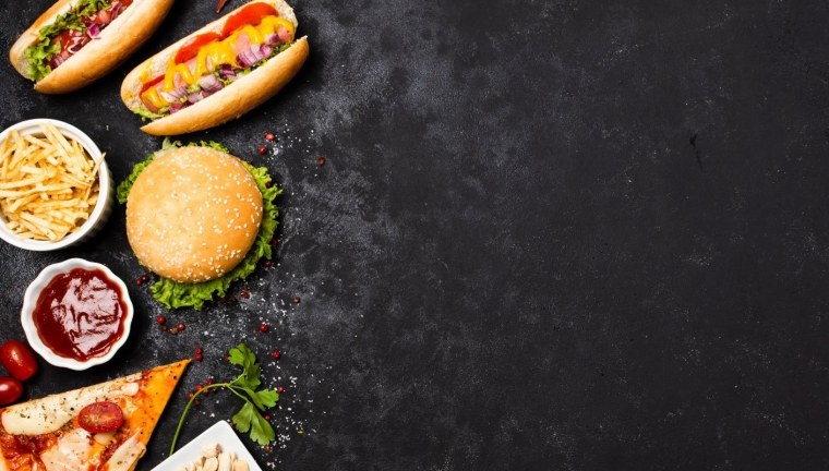 Фон для фаст фуда