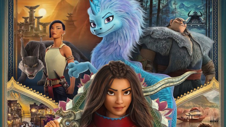 Рая и последний дракон мультфильм