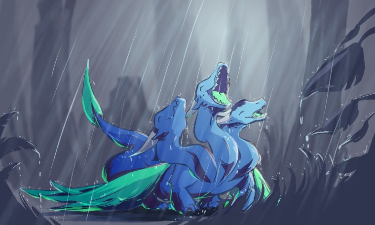 Гидра виверна дракон