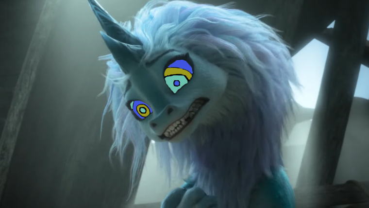 Дракон сису Райя мультфильма