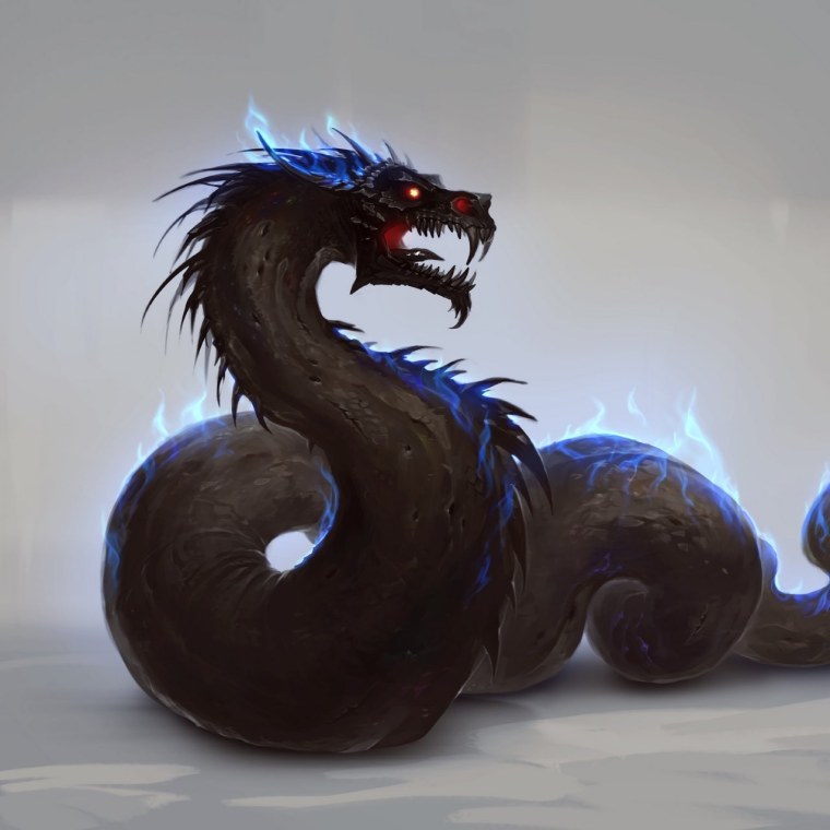 Сюаньлун черный дракон