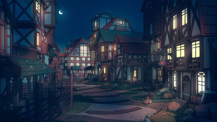 Средневековая улица