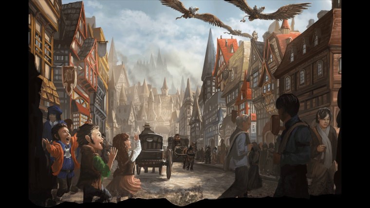 Уотердип ДНД город