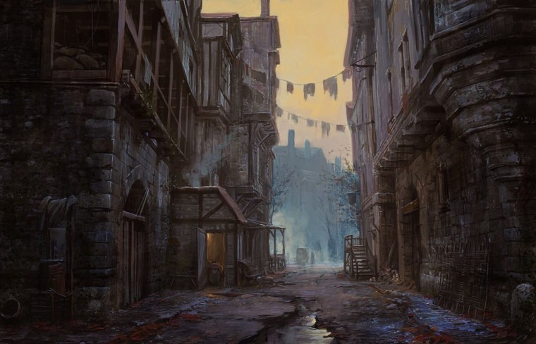 Трущобы викторианского Лондона