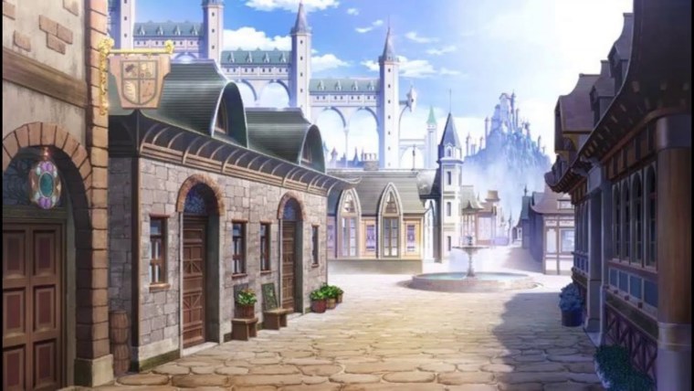 Улицы города фэнтези